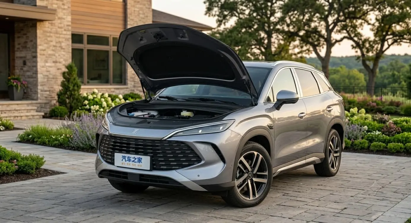 BYD Song L DM-i вид спереди