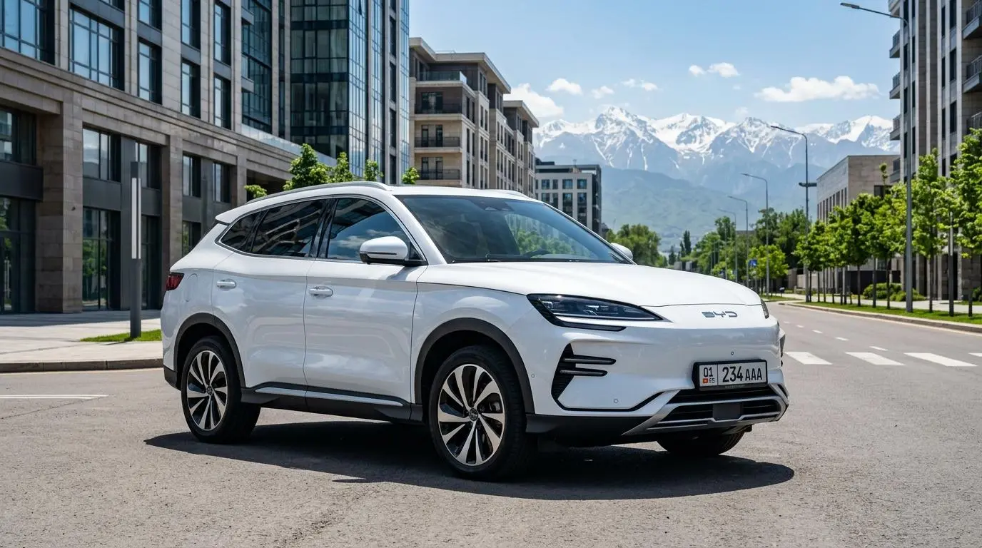 BYD автомобили в Кыргызстане