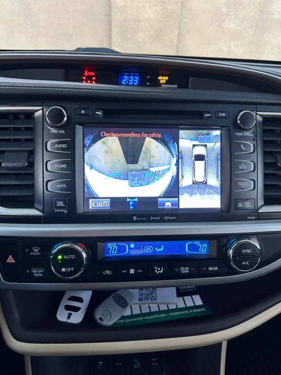 Toyota Highlander, 2018, 3.5