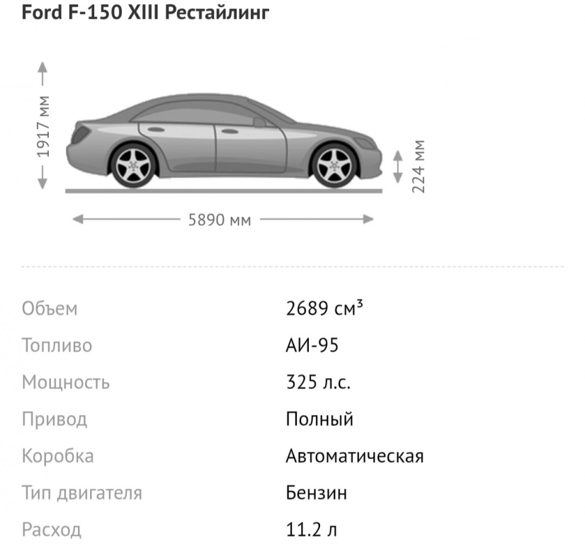 Ford F-150, 2019, 2.7