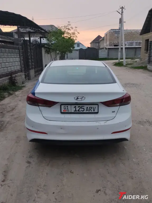 Hyundai Avante, 2018
